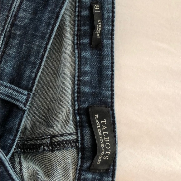 Talbots Flawless 5 Pocket Straight Curvy Fit Pant - Picture 2 of 4